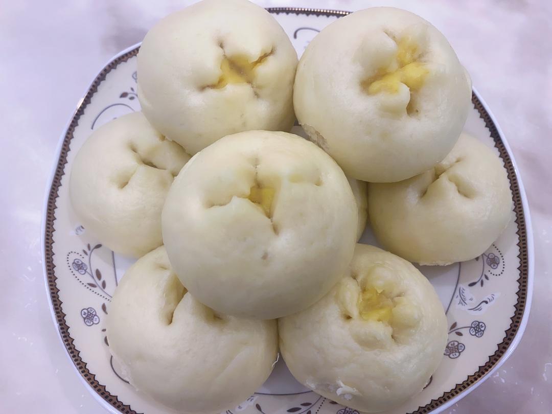 奶黄馅儿和奶黄包