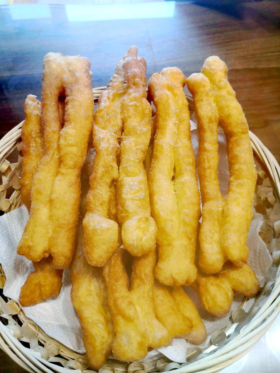 雨中花曼做的上海早餐之油条