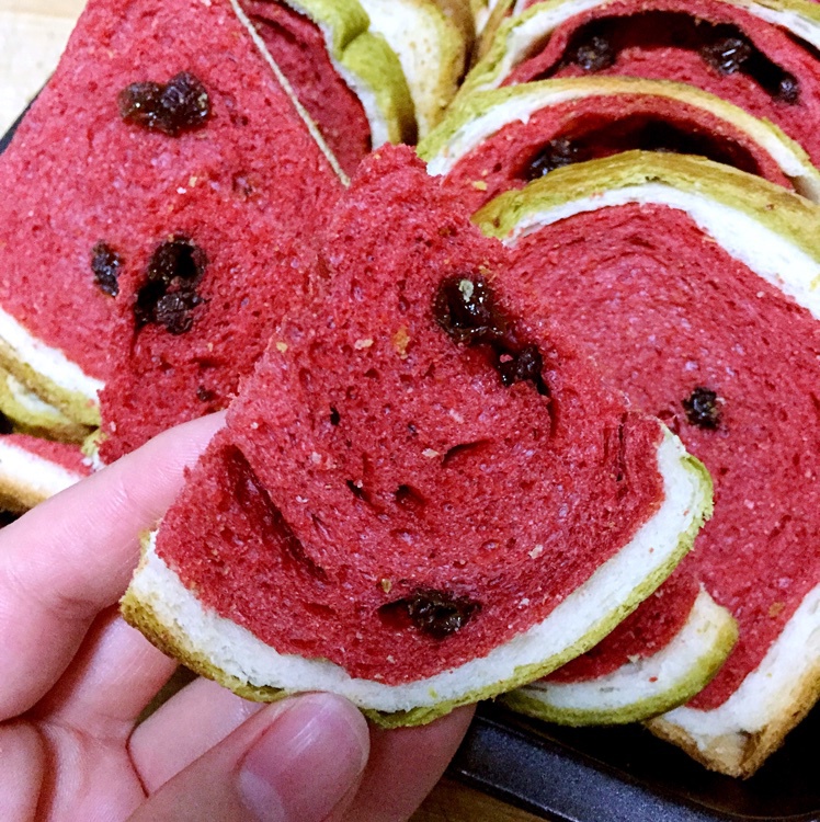 【西瓜吐司】-给视觉降温