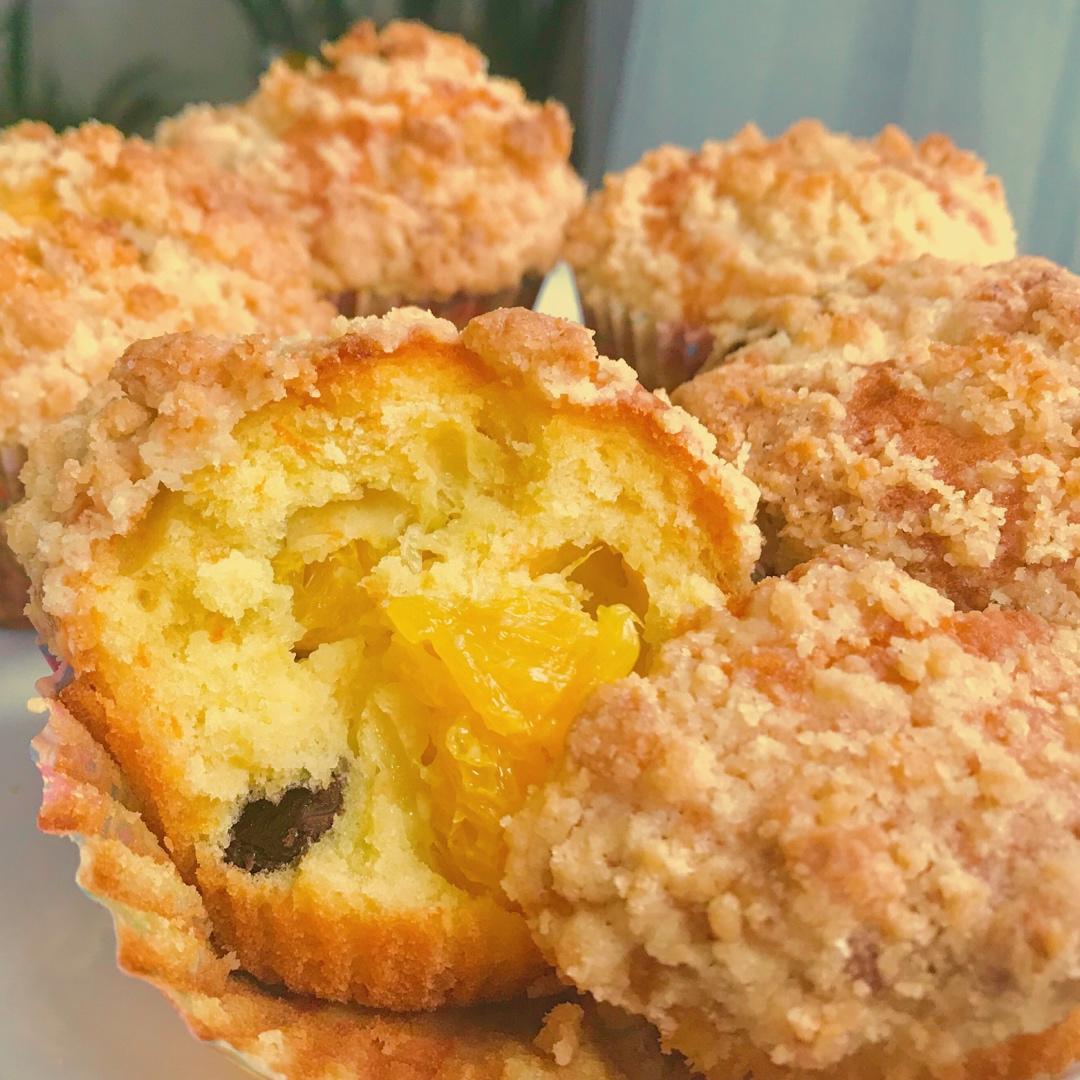 超好吃香橙马芬杯子蛋糕