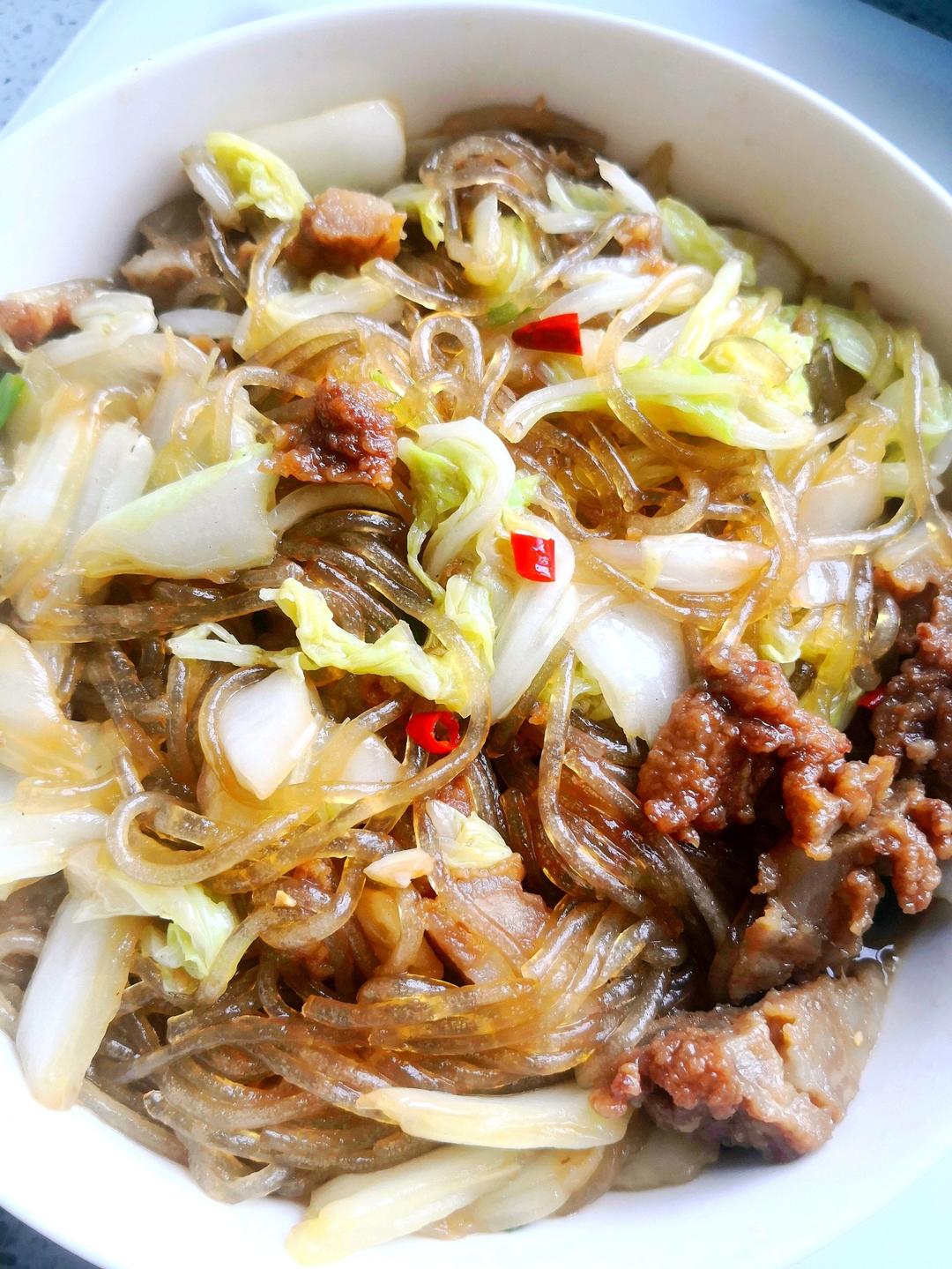 白菜炖粉条