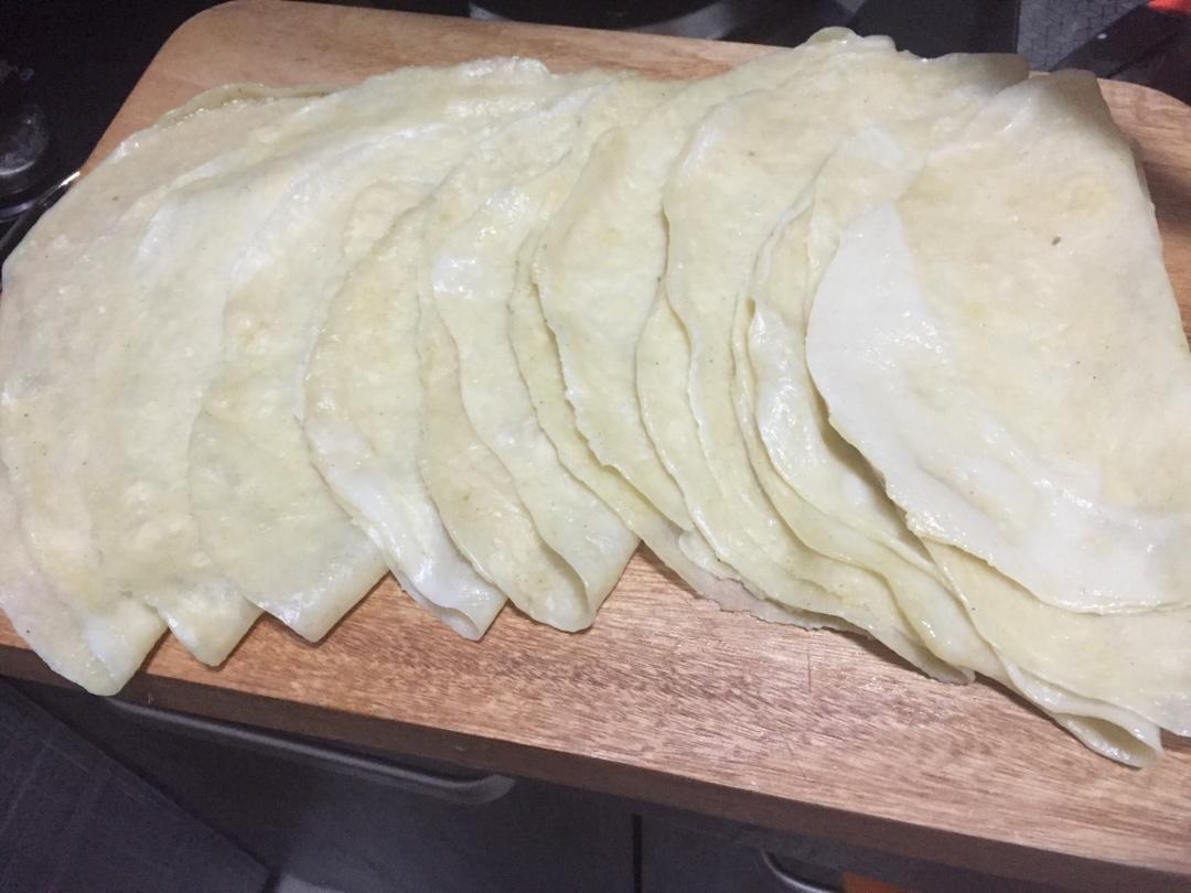 春饼，卷饼