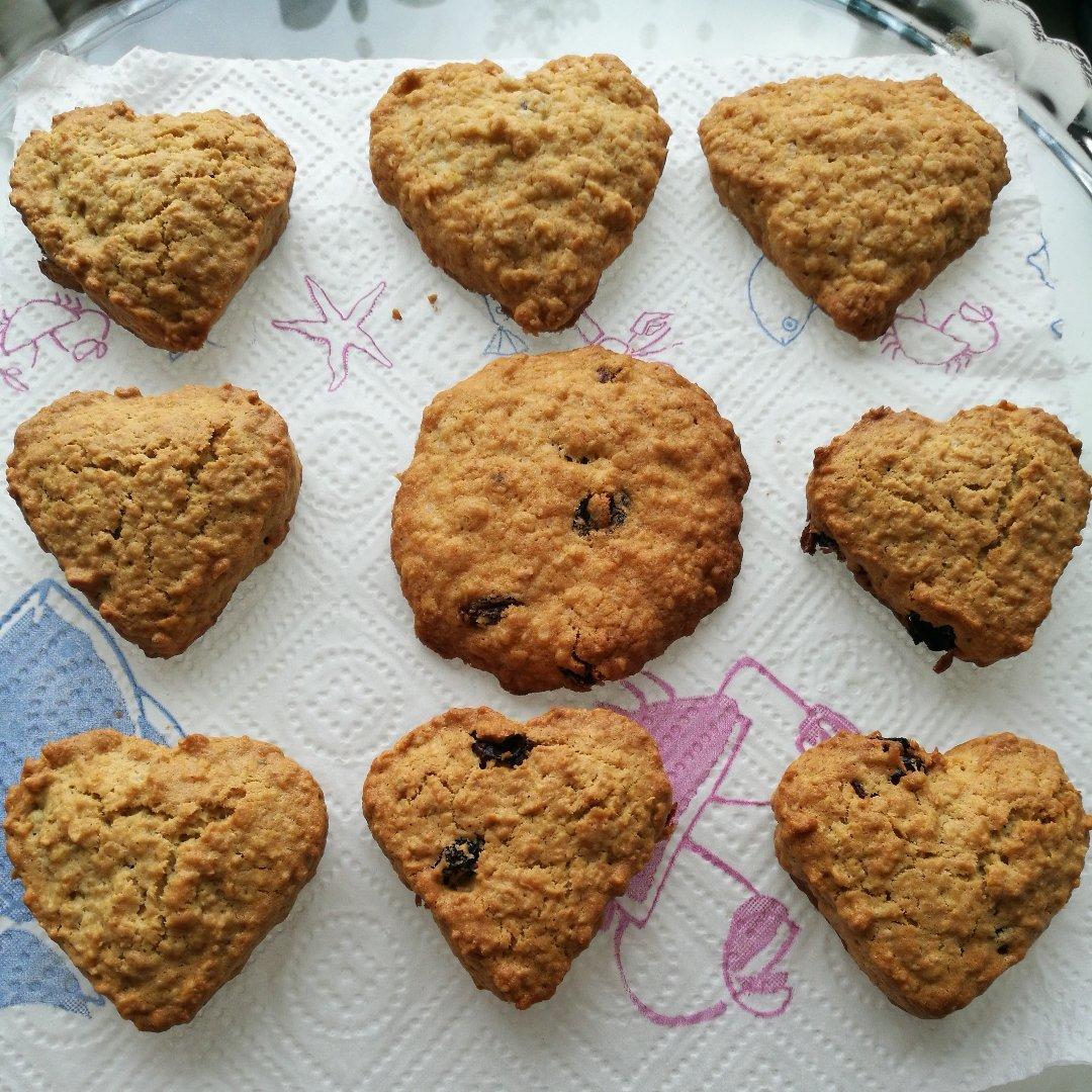 葡萄干麦片曲奇 Oats Cookies