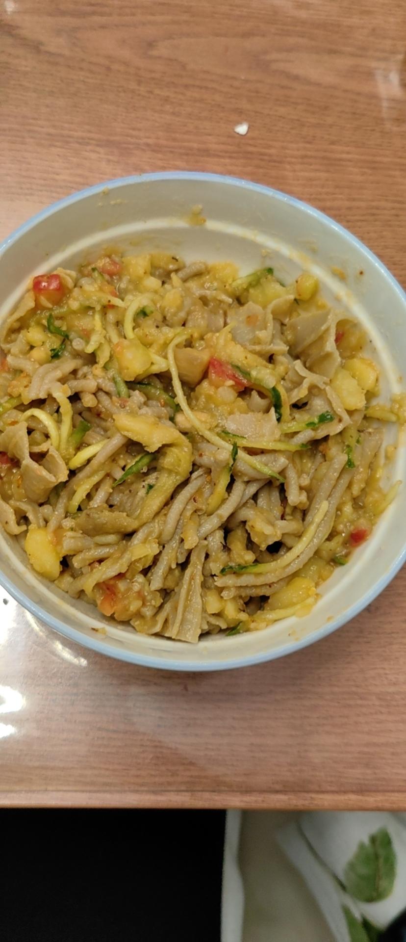 土豆泥拌莜面