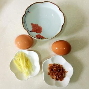 海米鸡蛋羹的做法 步骤1