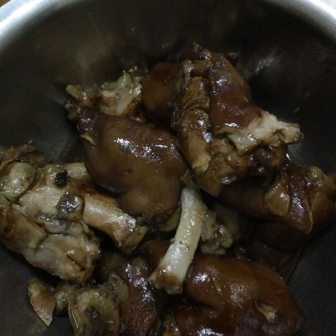 朵朵妈315做的红烧猪蹄高压锅版