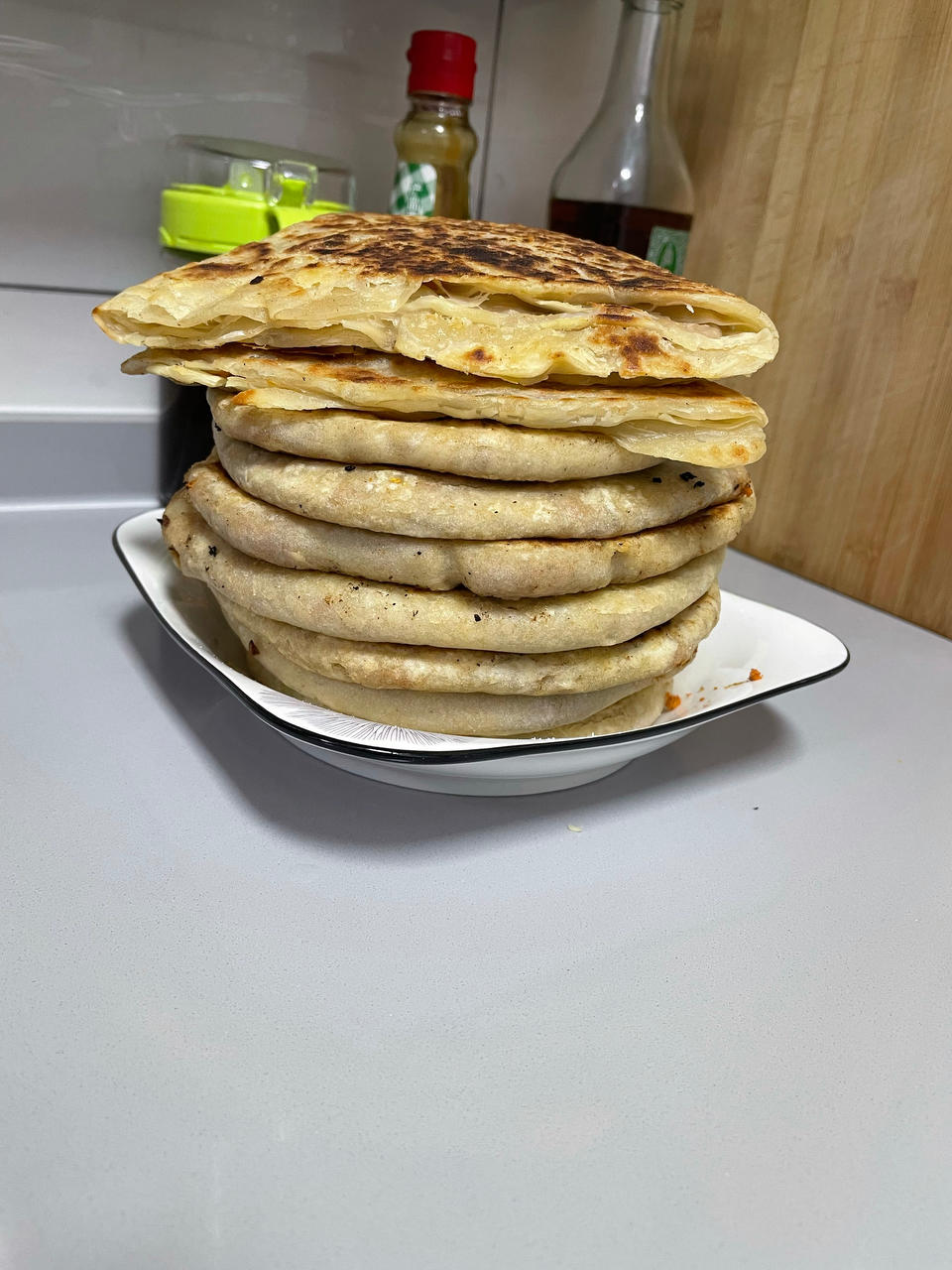 超柔软发面胡萝卜鸡蛋馅饼（凉了也不硬）