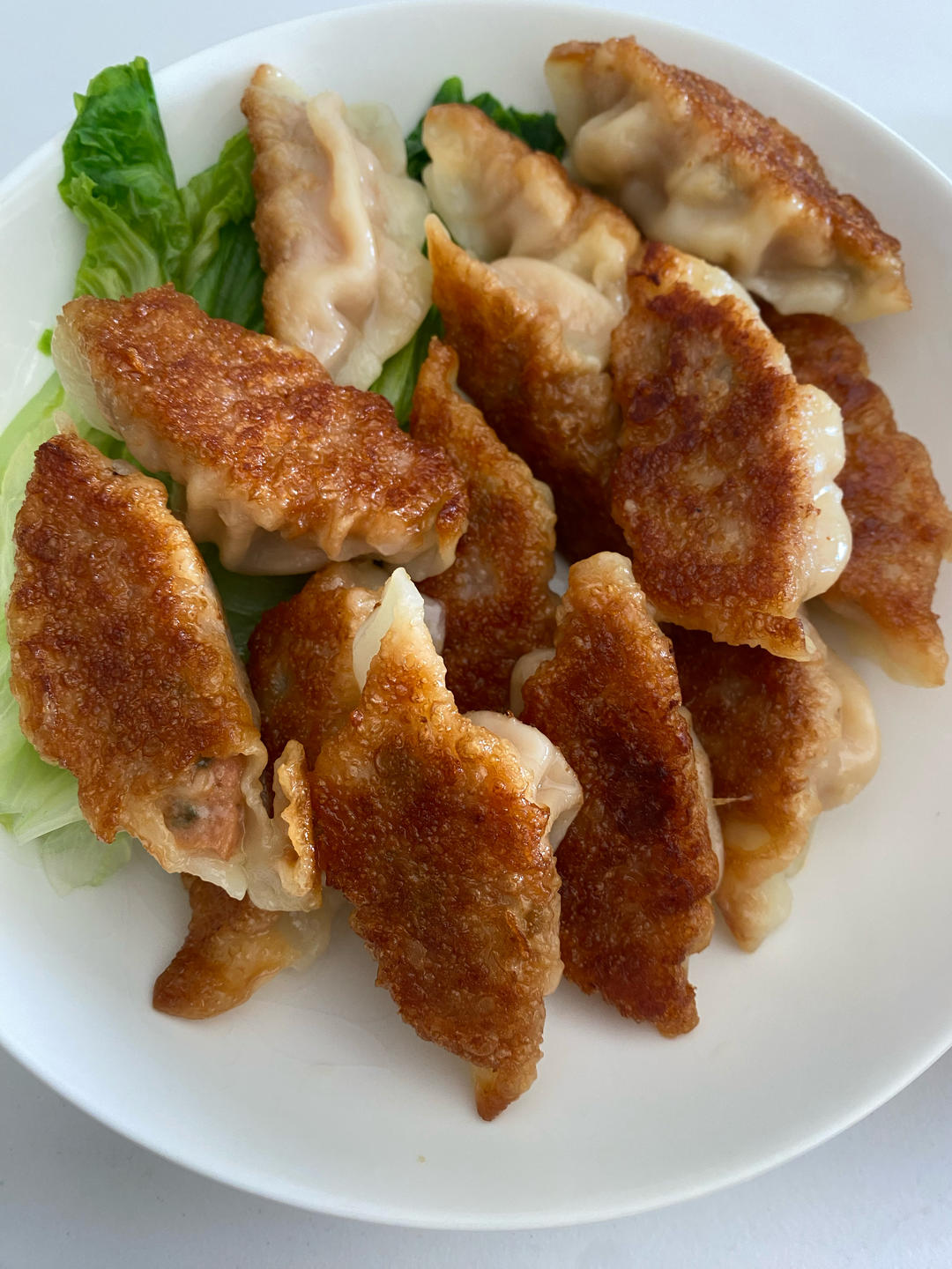懒人生煎饺子