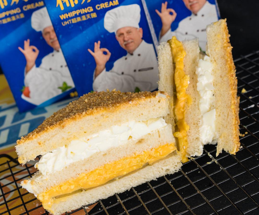 纯奶手撕吐司的做法 步骤1