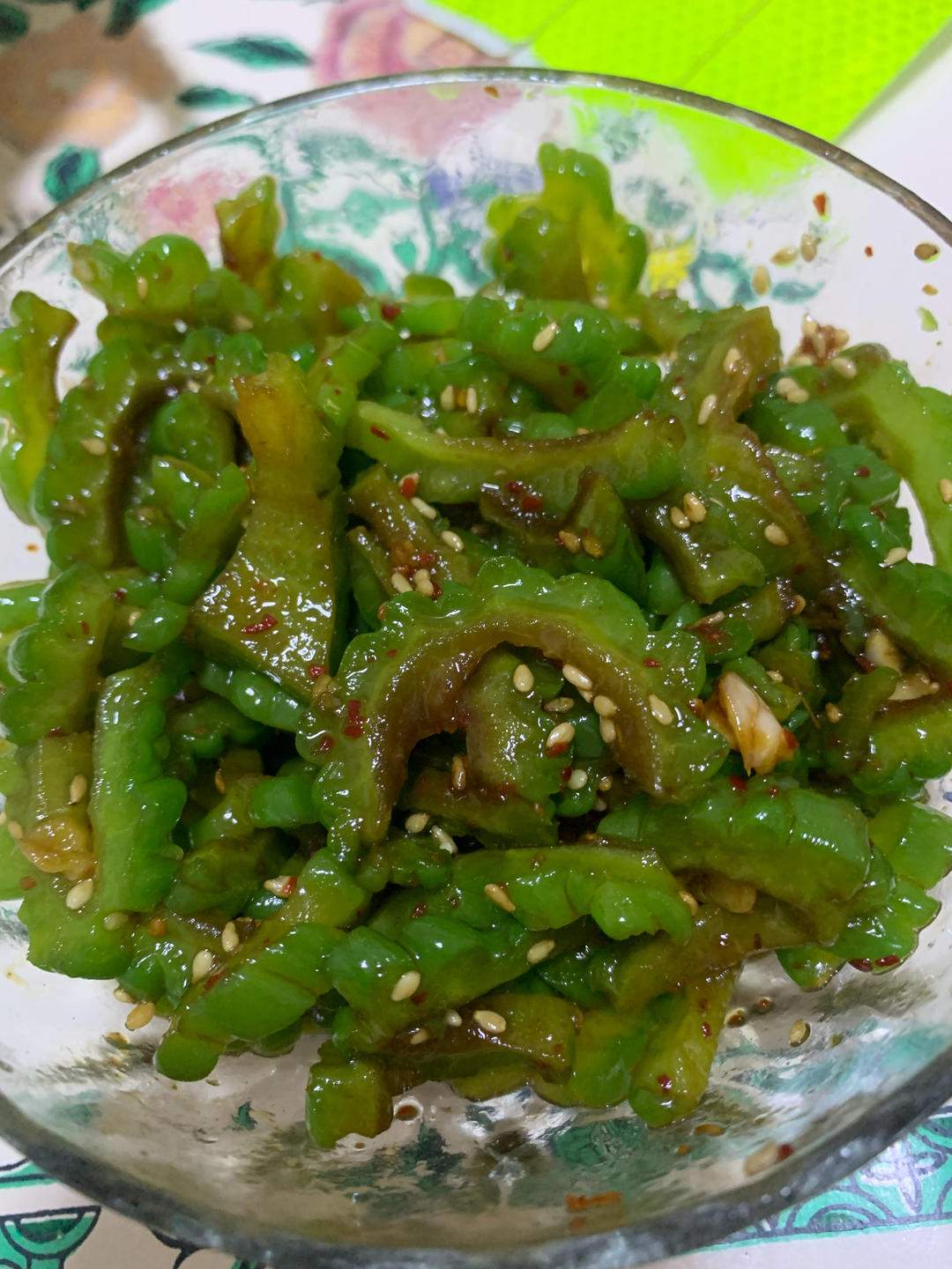 凉拌苦瓜