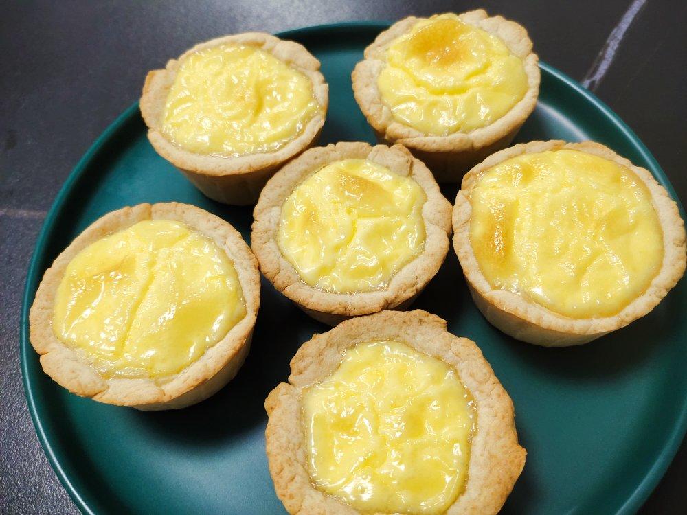 最近火爆朋友圈的德式布丁挞，0难度，超嫩啊