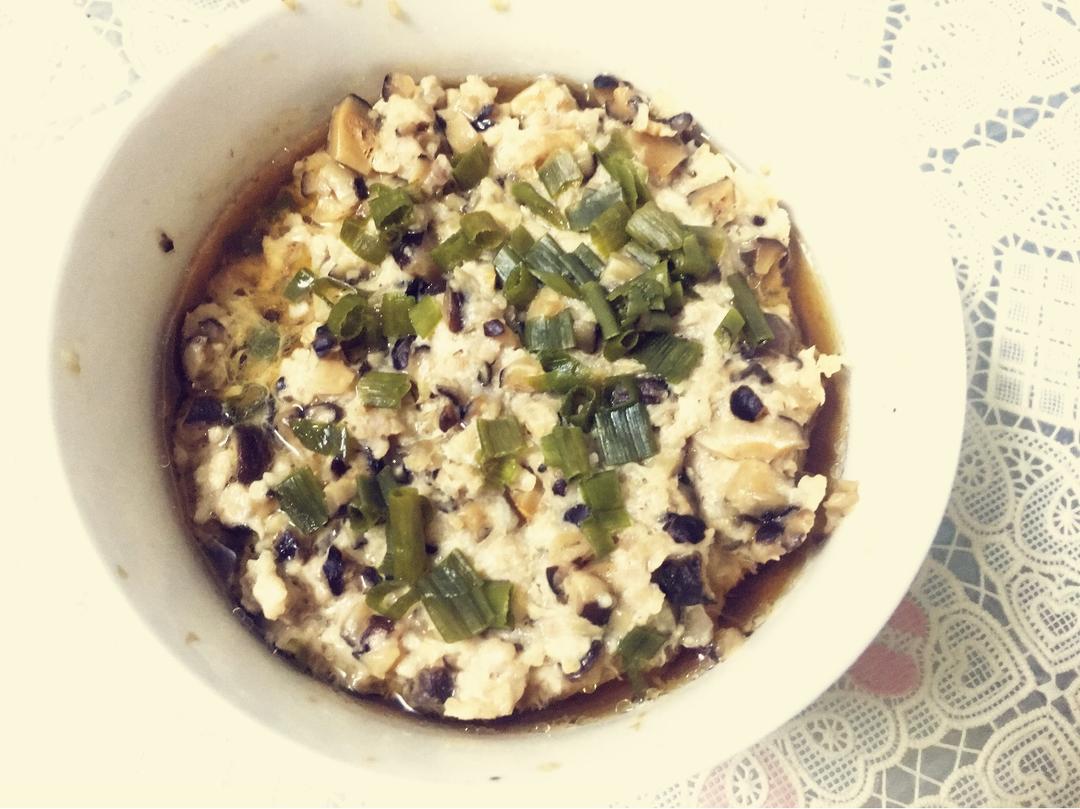 香菇蒸肉饼