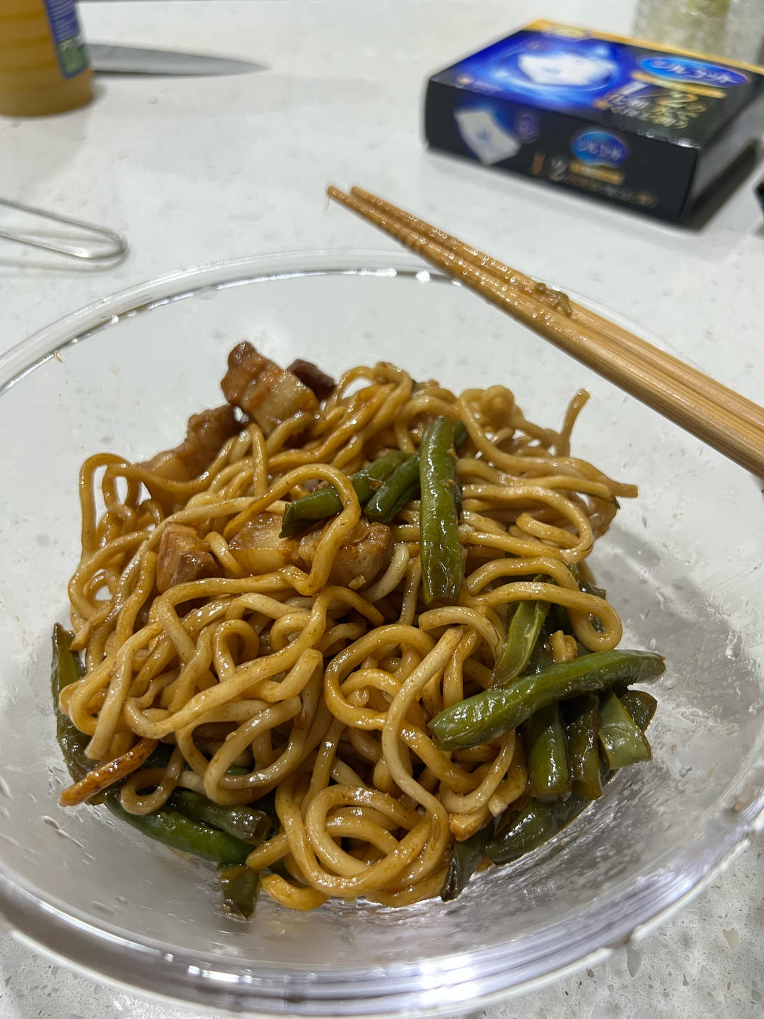 豆角焖面