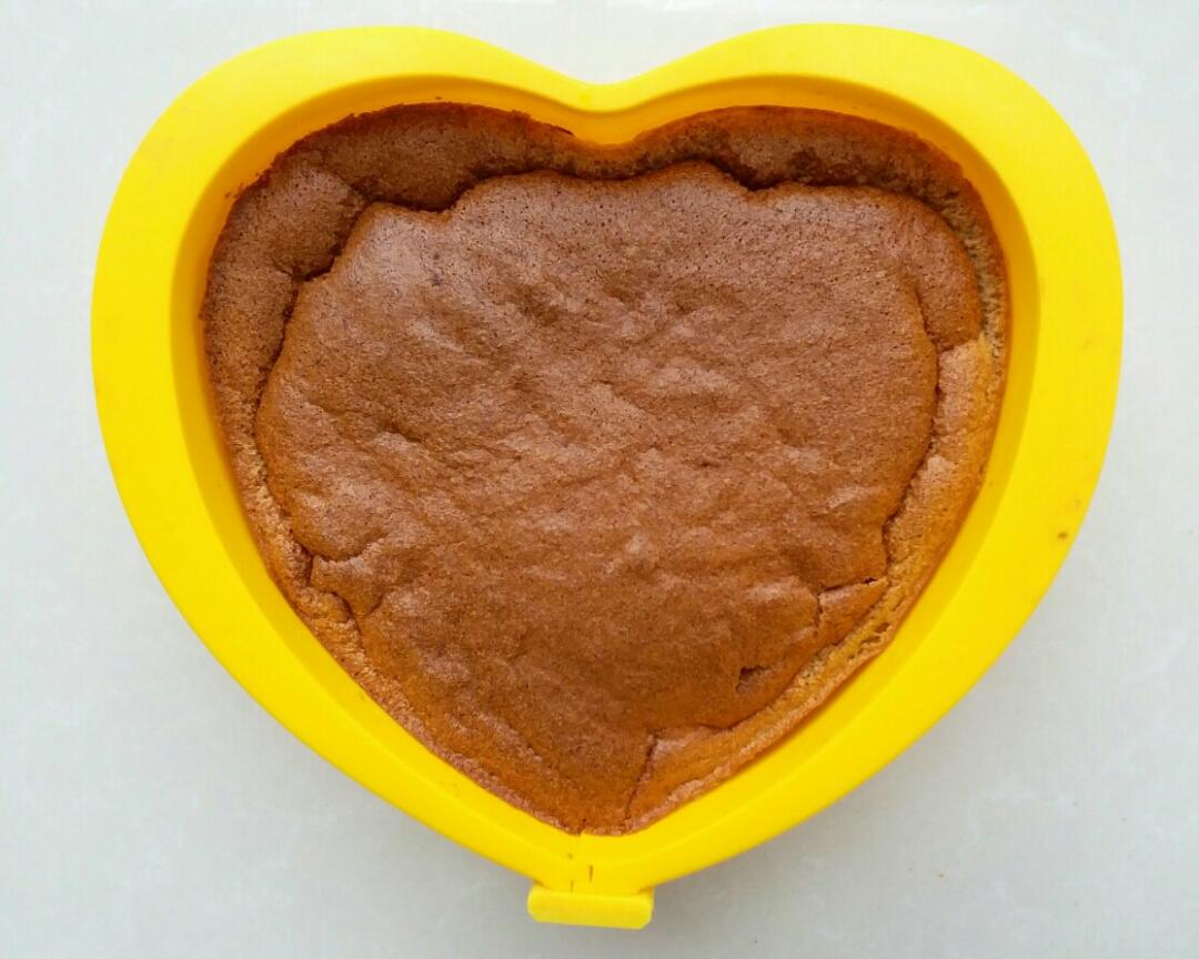 8寸无油无糖100%黑麦咸蛋黄肉松芝士蛋糕的做法