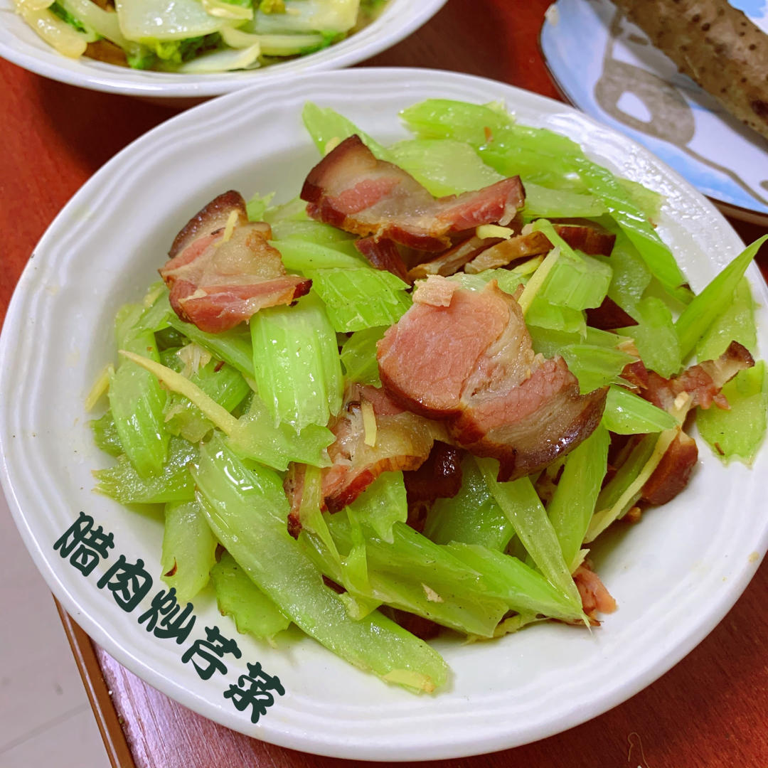 芹菜炒腊肉