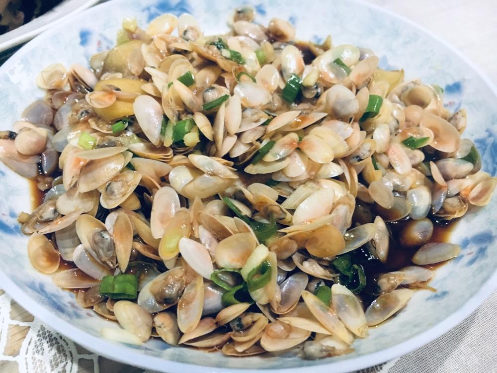 鲜嫩葱油海瓜子