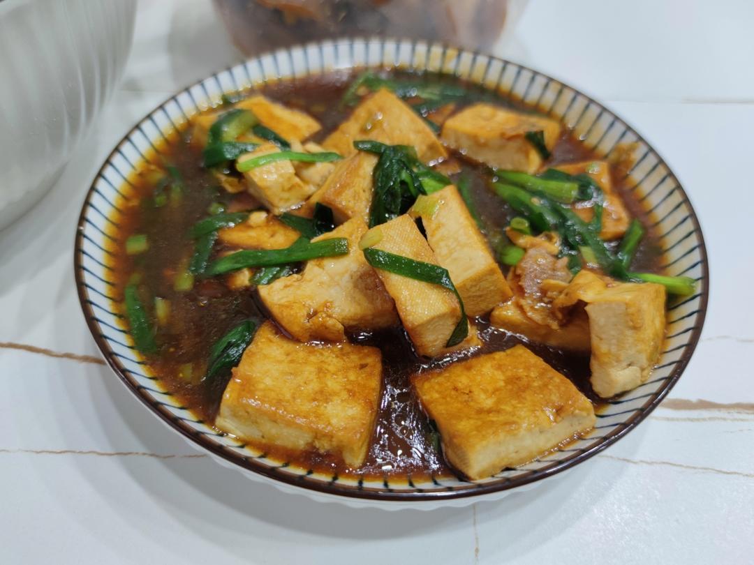 大葱烧豆腐