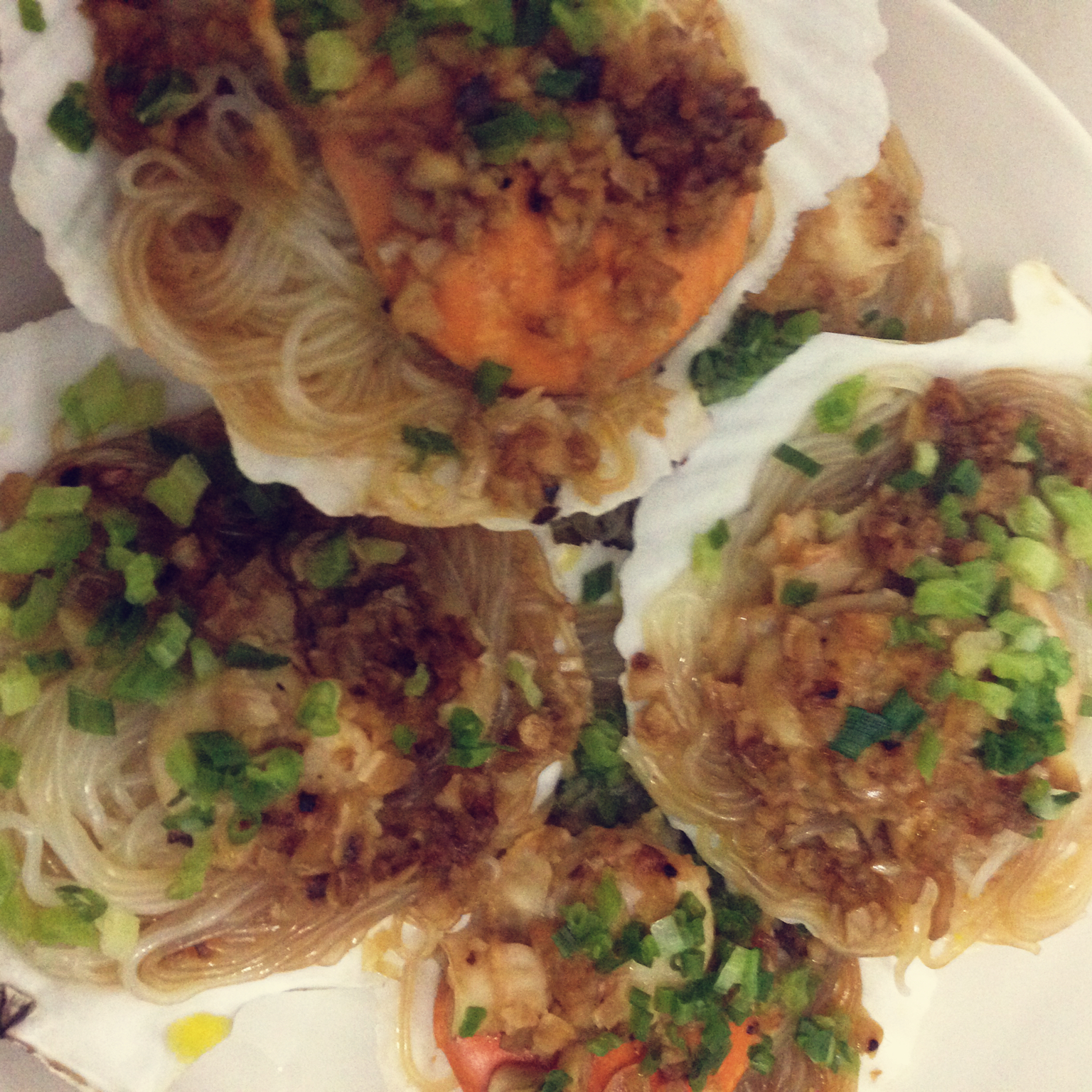 蒜蓉粉丝蒸扇贝