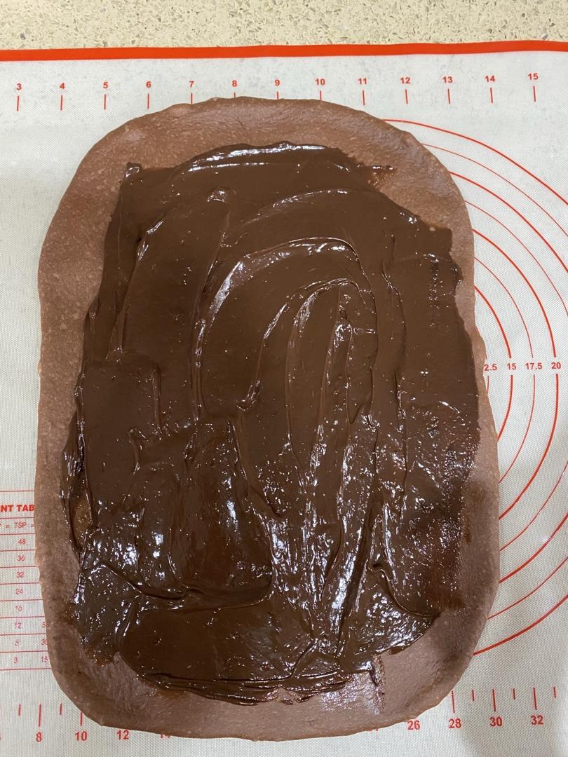 雪山巧克力吐司（巧克力奥利奥吐司面包）