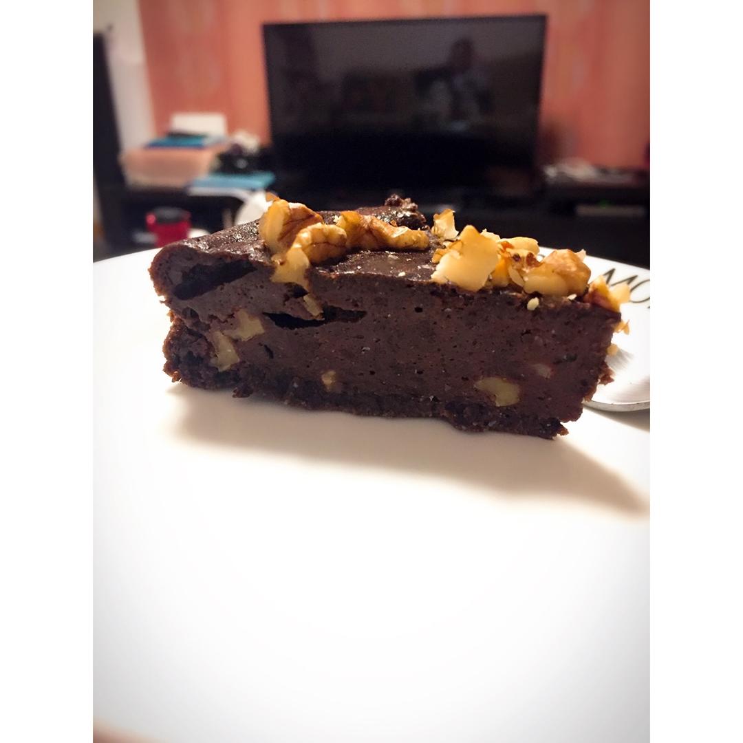 无油低卡浓厚豆腐布朗尼（全部热量只有一千卡☆）