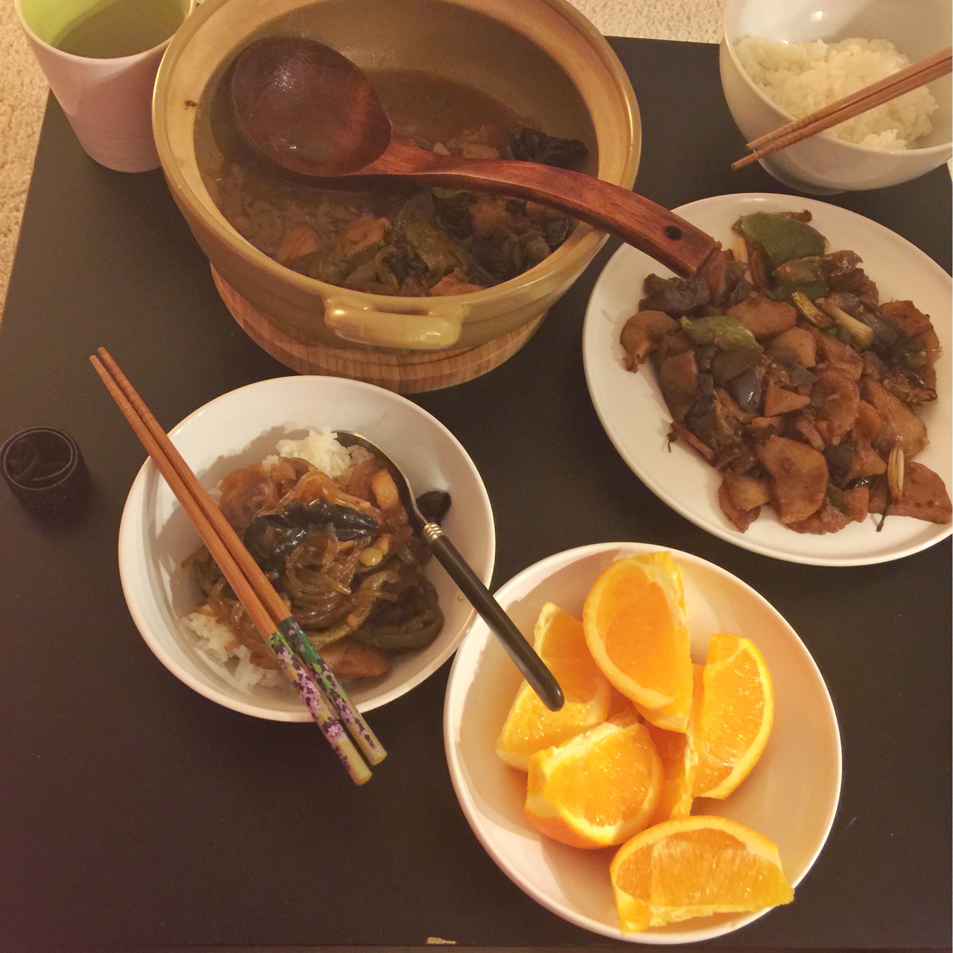 吃饱了不想家