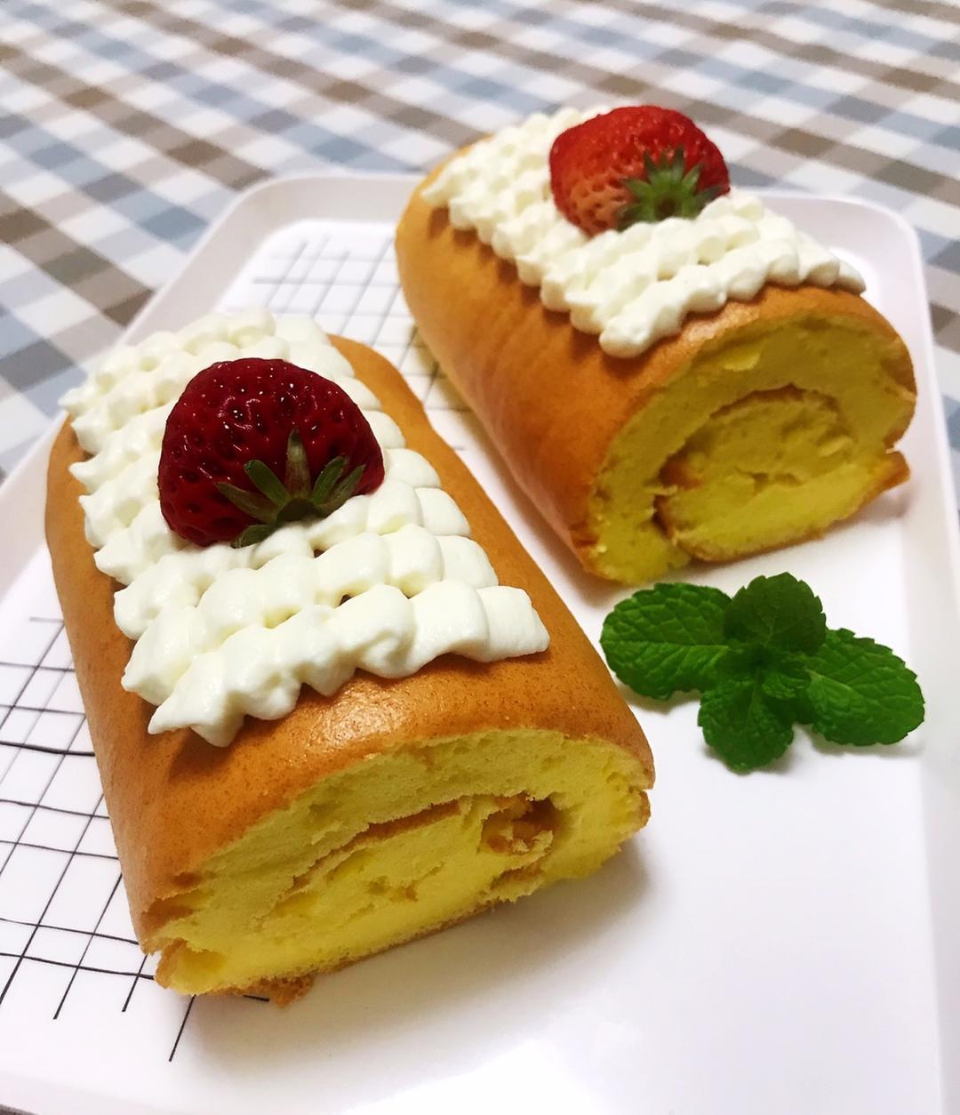 原味蛋糕卷