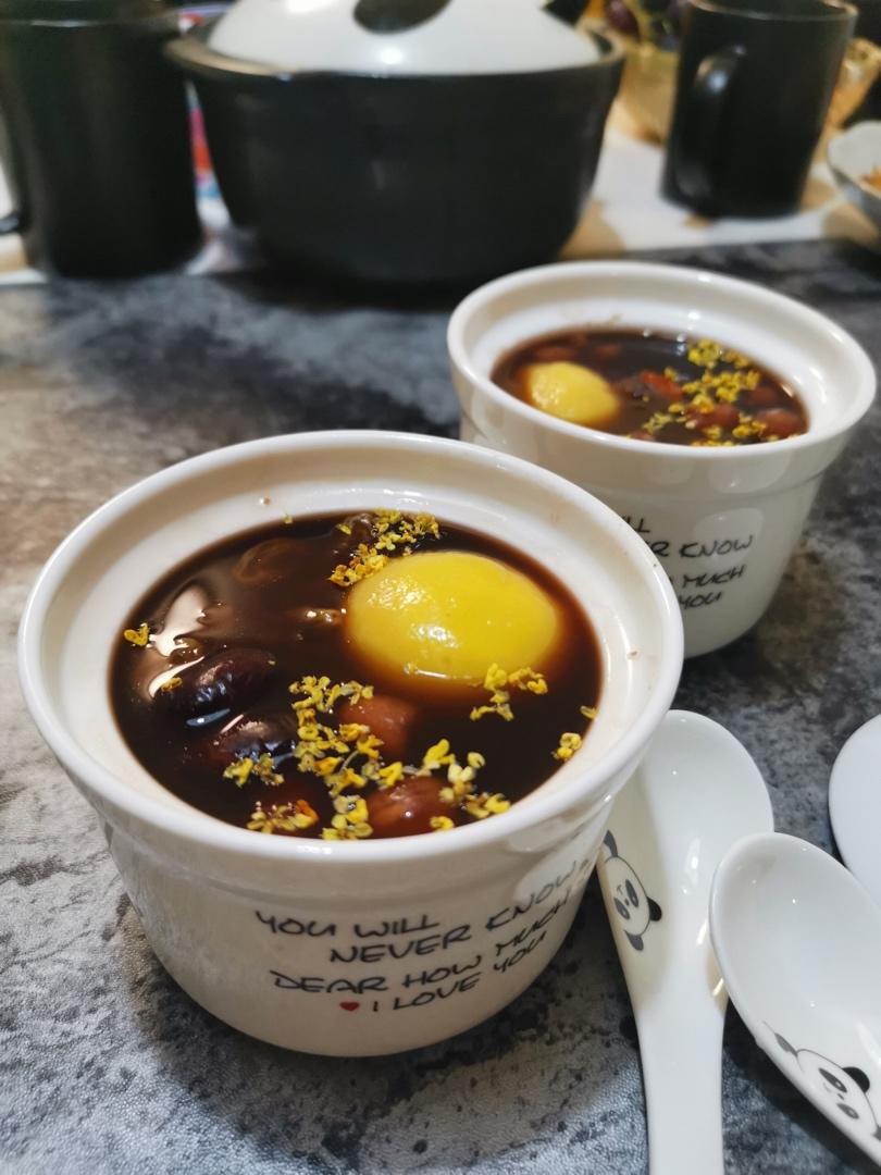 超治愈的赤豆小圆子