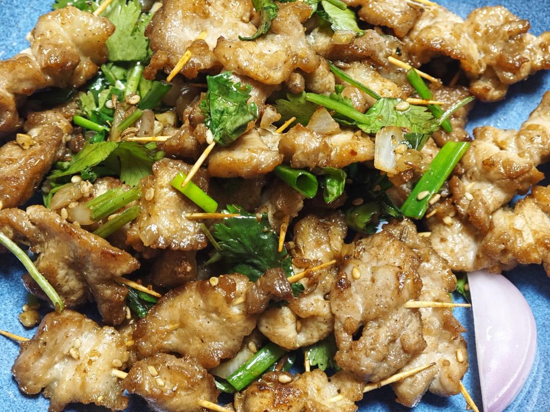 好吃到没朋友的牙签肉