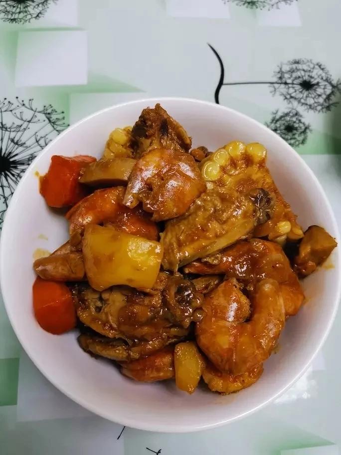 啤酒鲜虾鸡翅煲