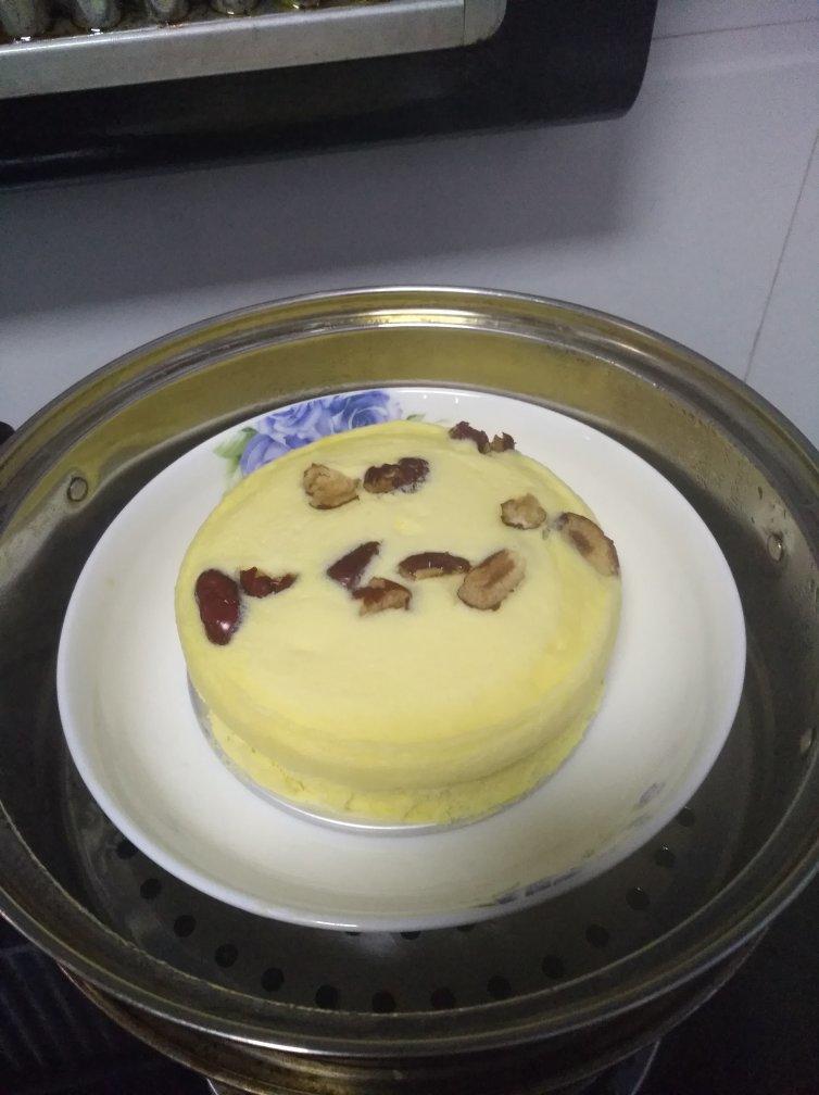 手机用户7262_lce3做的蒸酸奶蛋糕(无油无烤箱