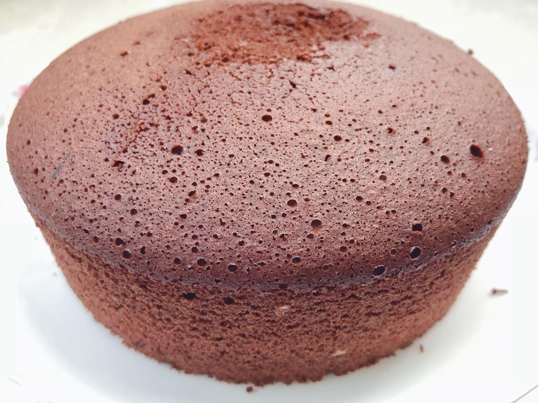 新手必做系列之二  不消泡巧克力海绵蛋糕（好吃到飞有动图）