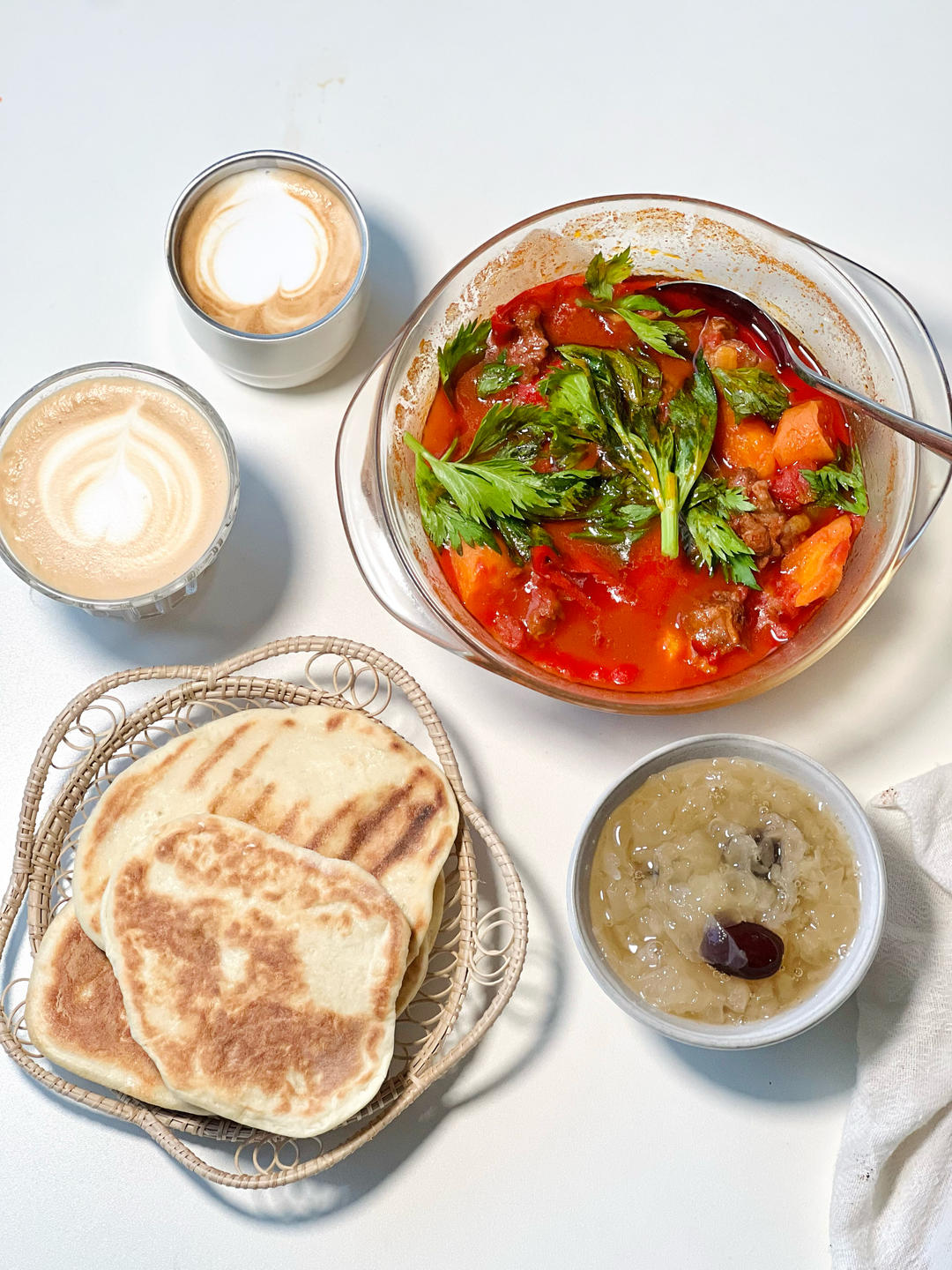 无油发面饼❗️平底锅也能做的面食