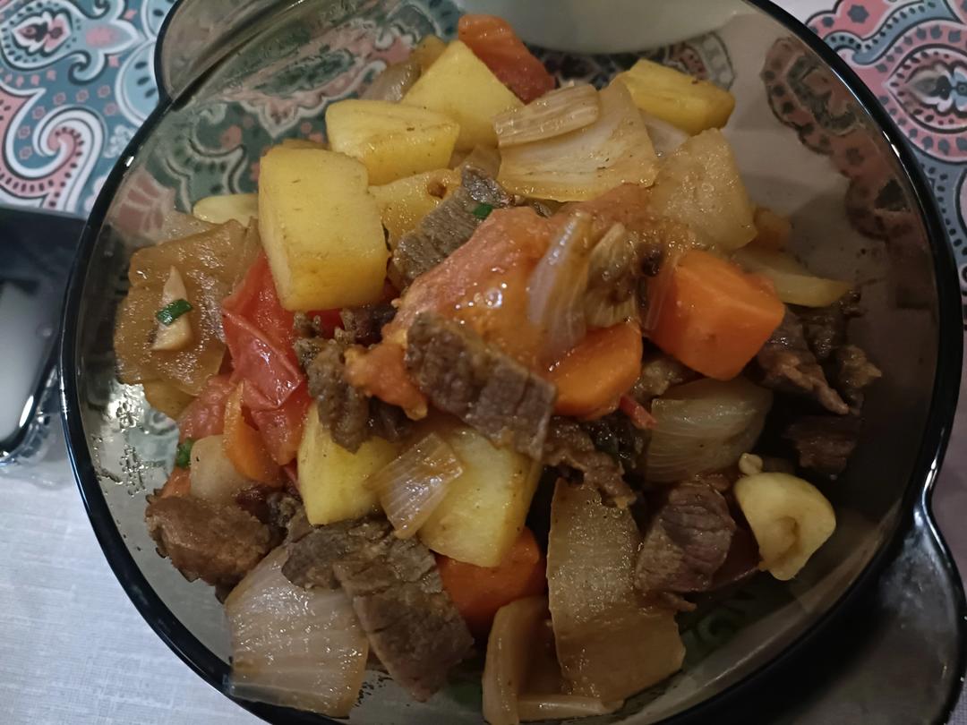 土豆炖牛肉