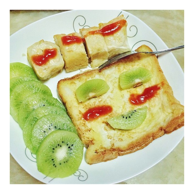 香蕉吐司卷