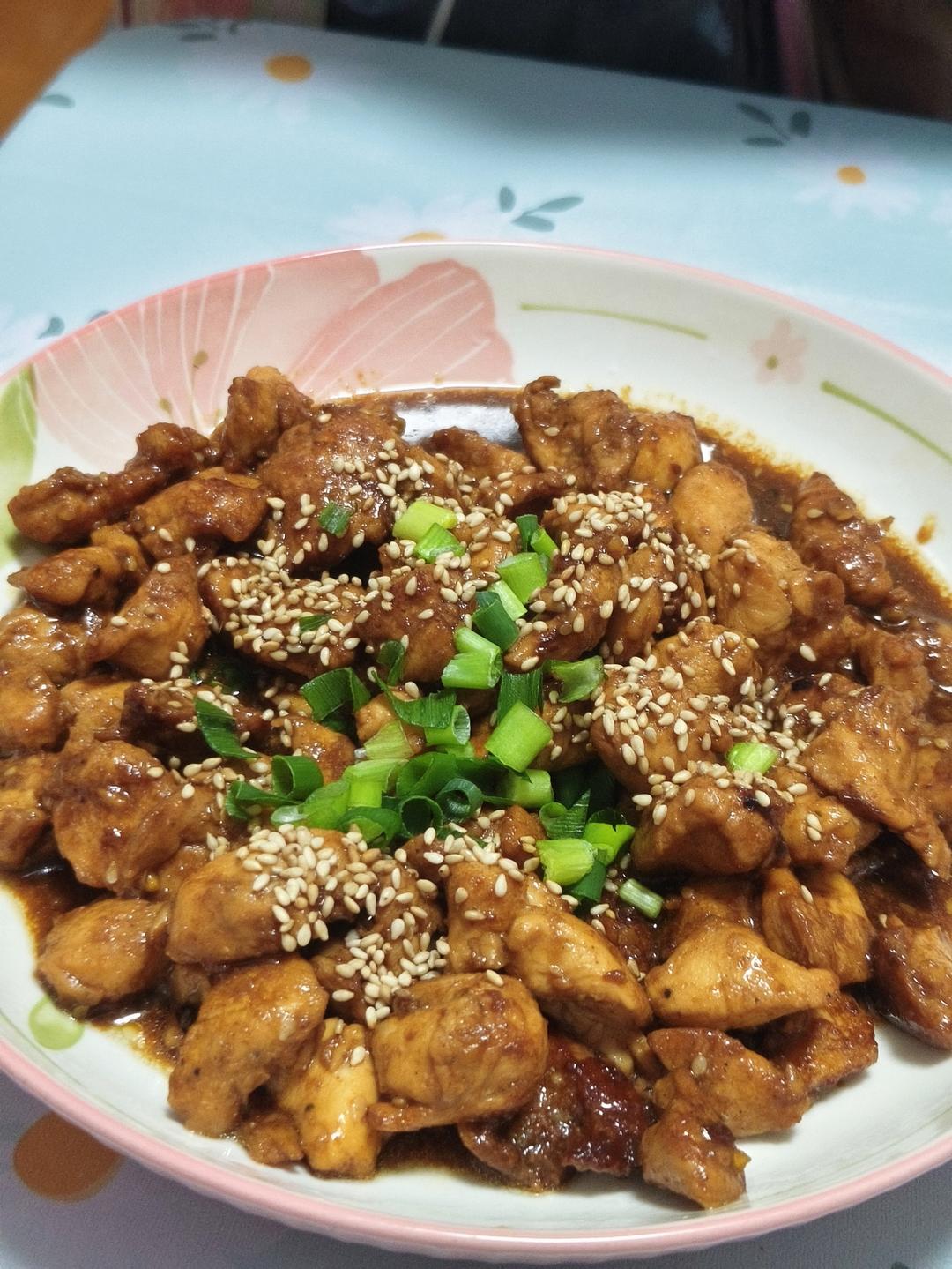 孜然蒜香鸡胸肉