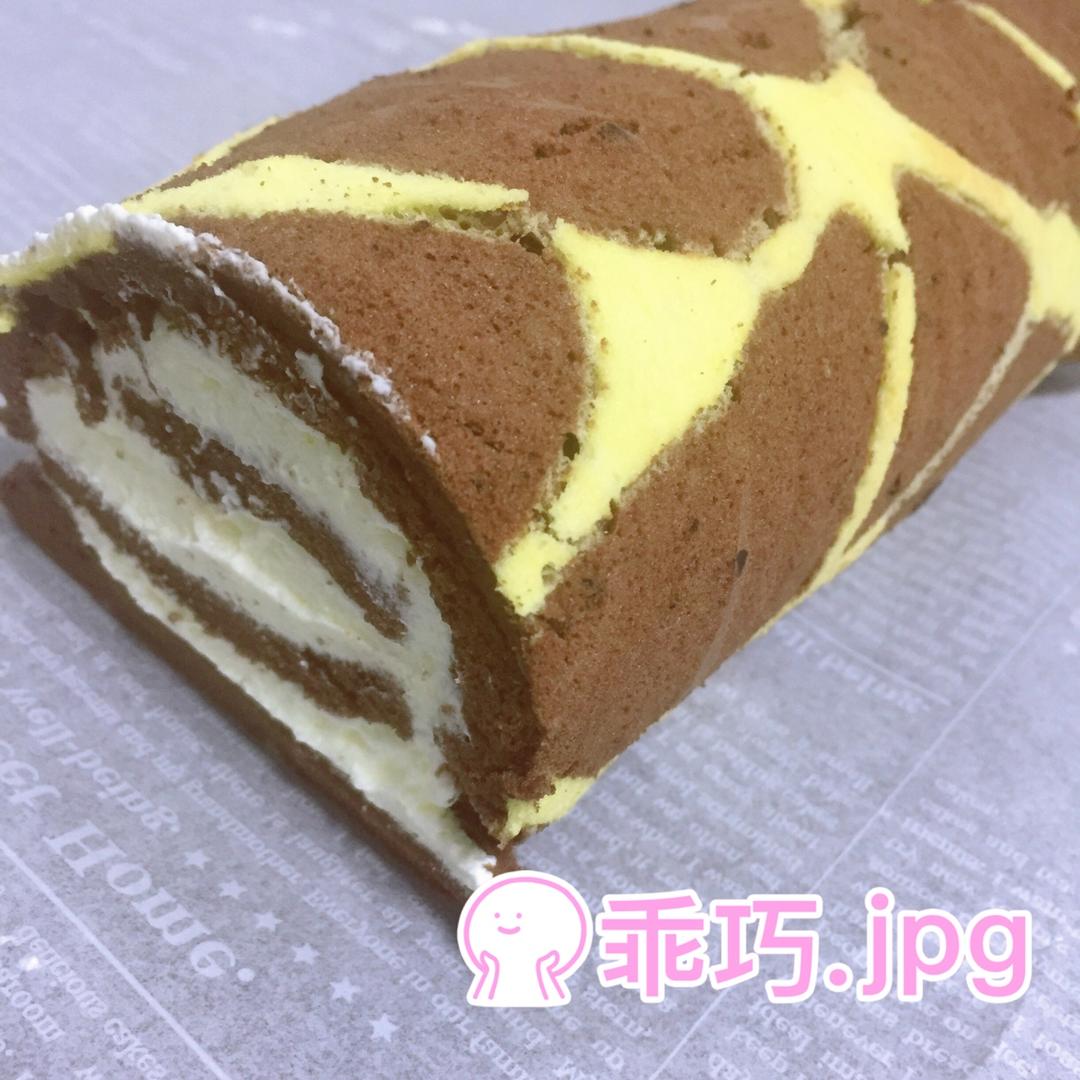 奶牛蛋糕卷+长颈鹿蛋糕卷