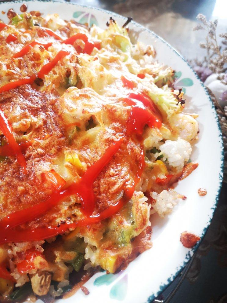 海鲜芝士焗饭（零失败超简单）