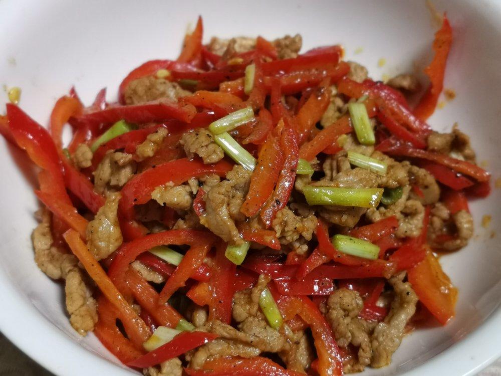 红椒肉丝
