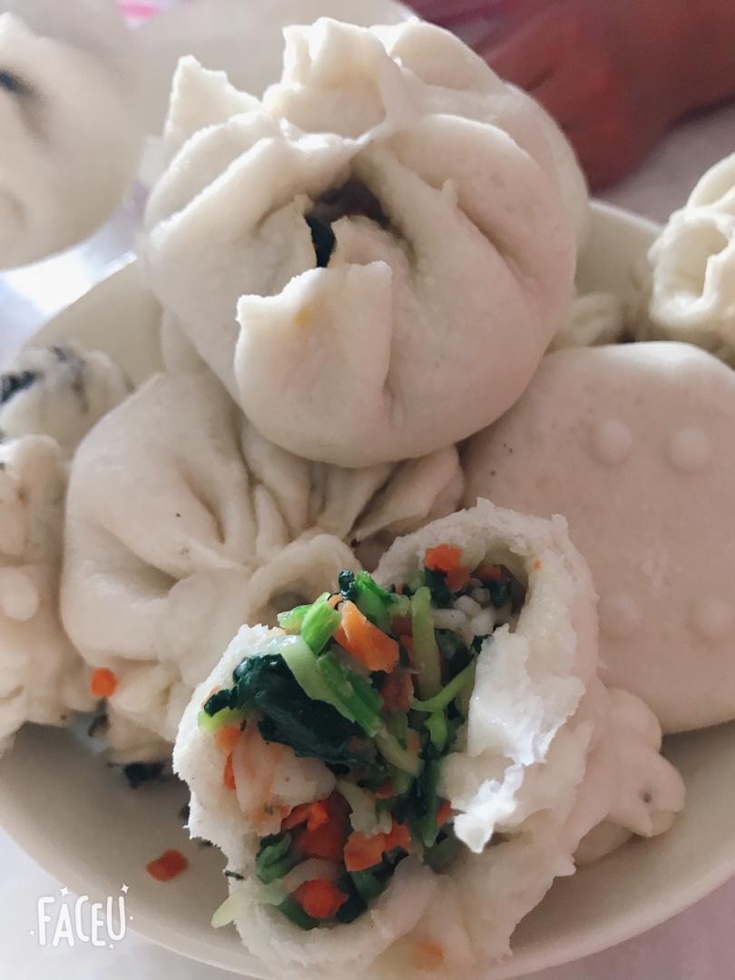 胡萝卜虾仁包子