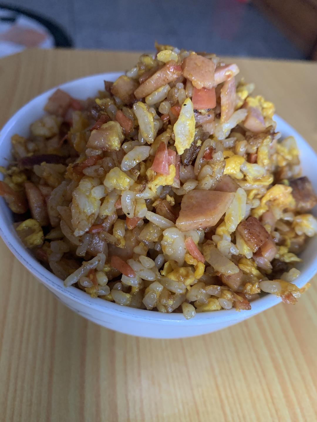 猪油蛋炒饭的做法