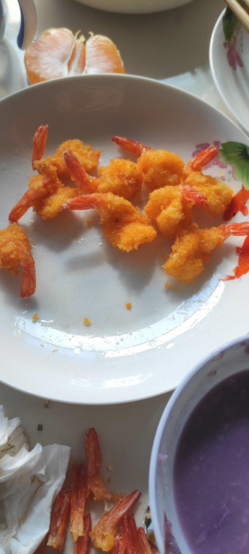 lauren_ljv0做的酥炸凤尾虾