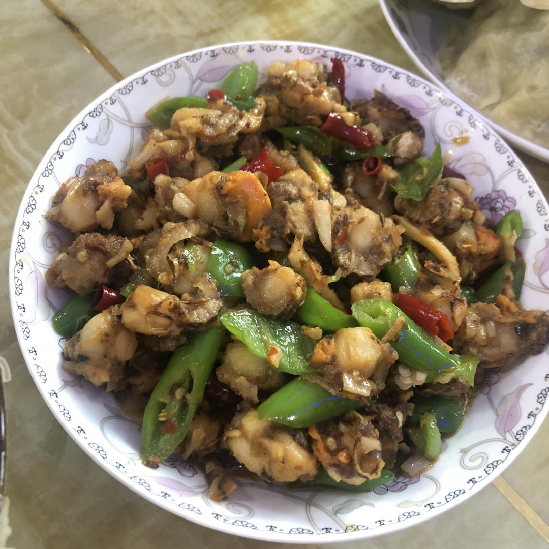 辣炒扇贝肉