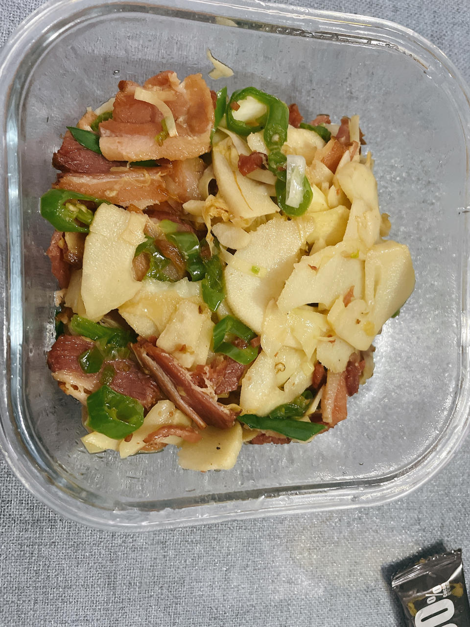 鲜笋炒腊肉（超简单又下饭）