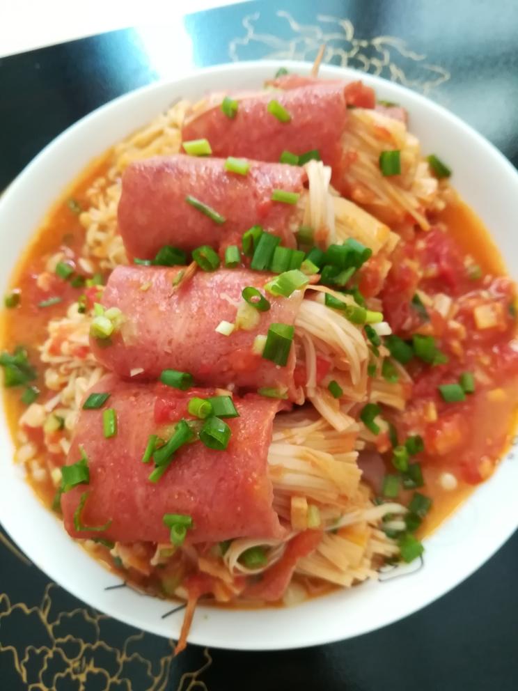 西红柿🍅味道的金针菇培根卷的做法