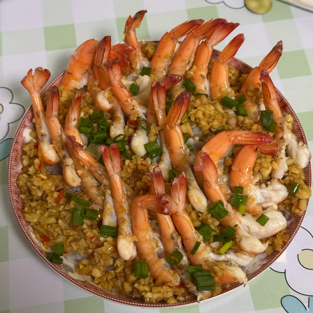 蒜蓉粉丝开背虾