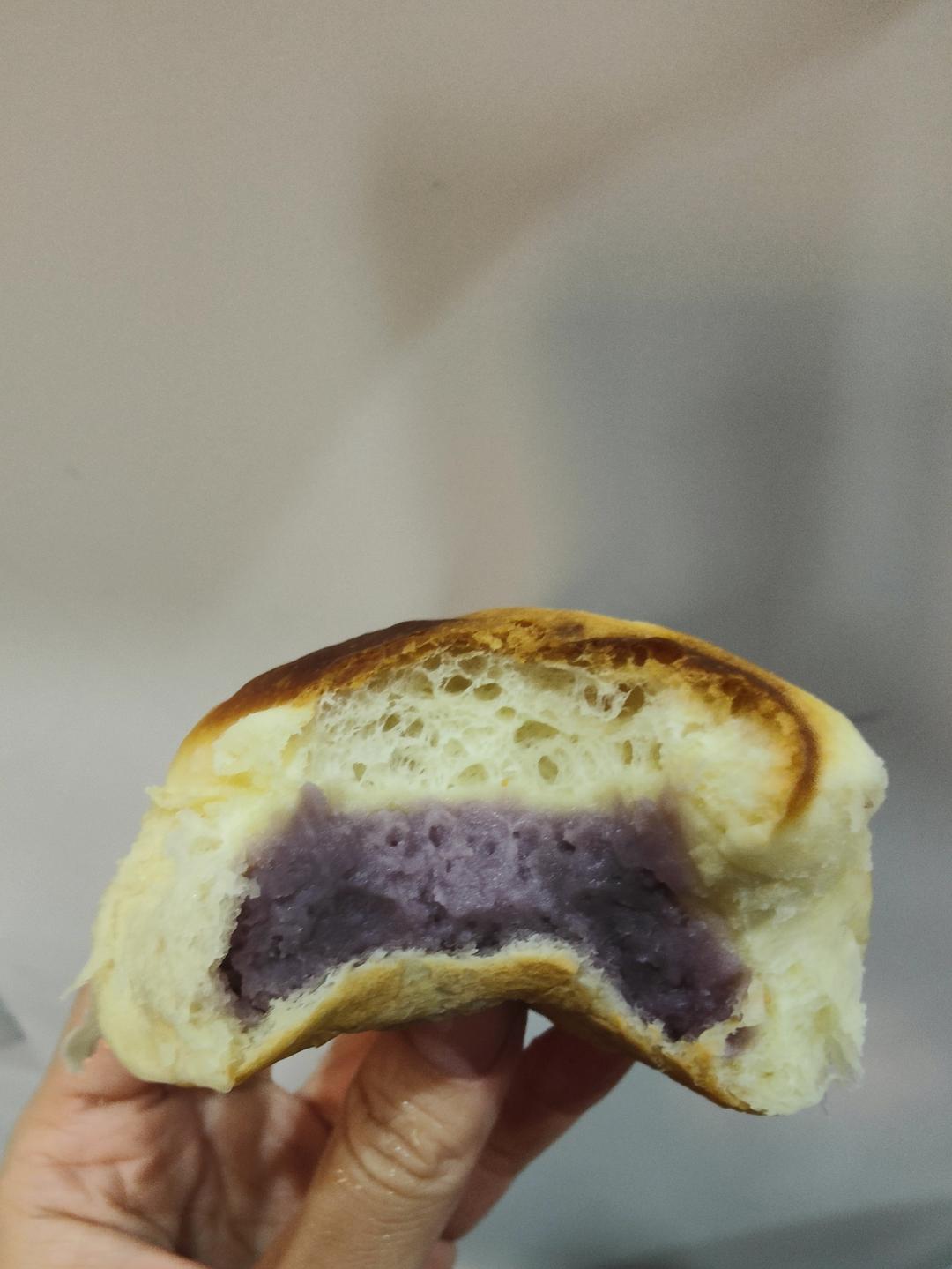 超软香甜的芋泥雪芙面包