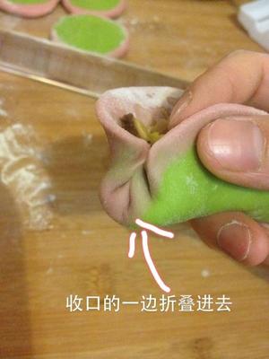 双色麦穗蒸饺°专为宝宝制作๑的做法 步骤24