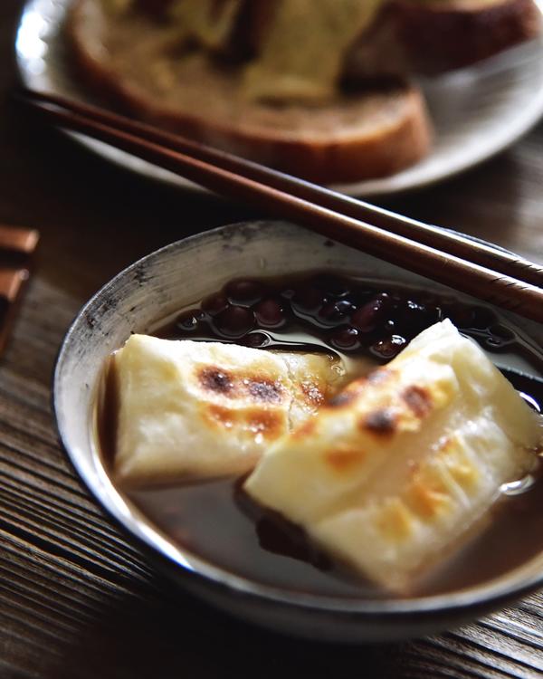 日式麻糬红豆汤