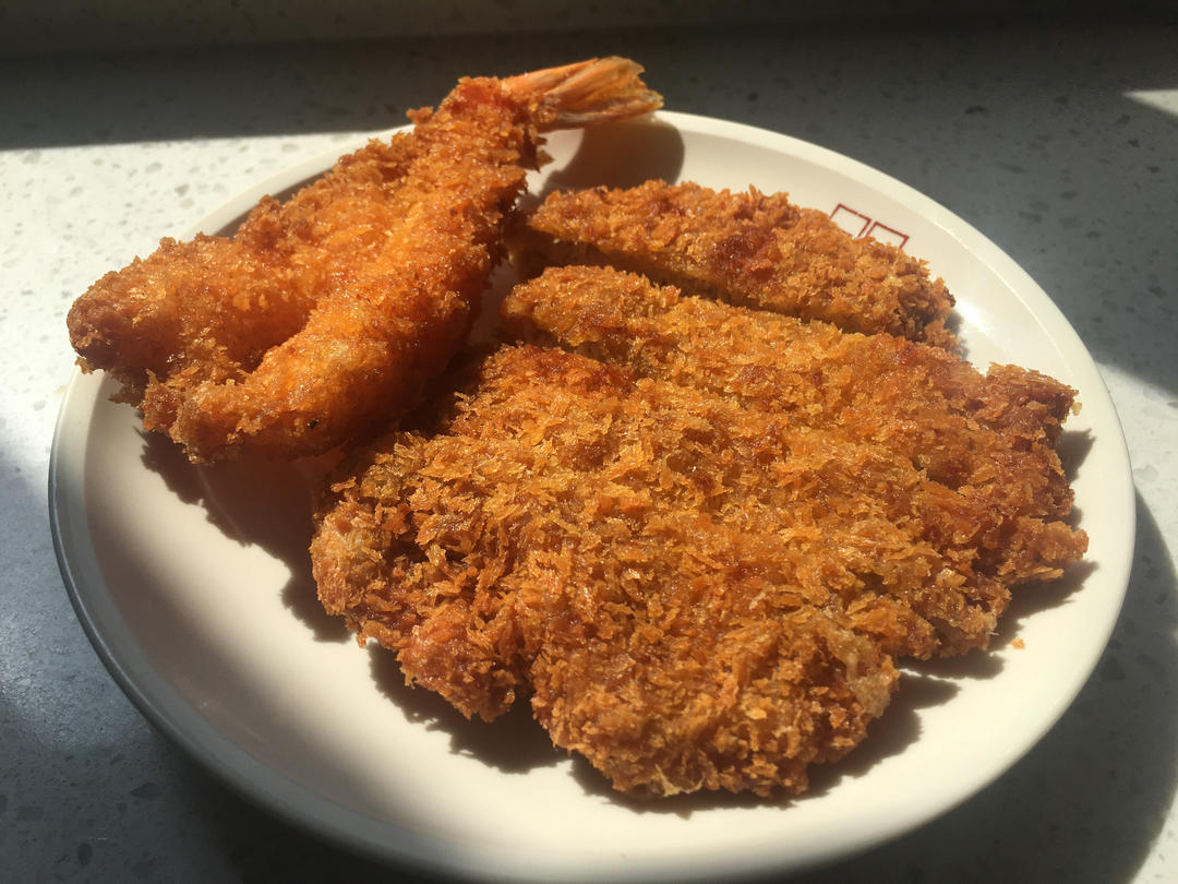 上海名堂炸猪排！脆薄炸街好吃！不掉粉不掉糠！