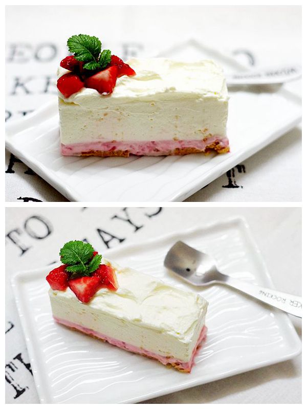 草莓冻芝士蛋糕（视频菜谱）